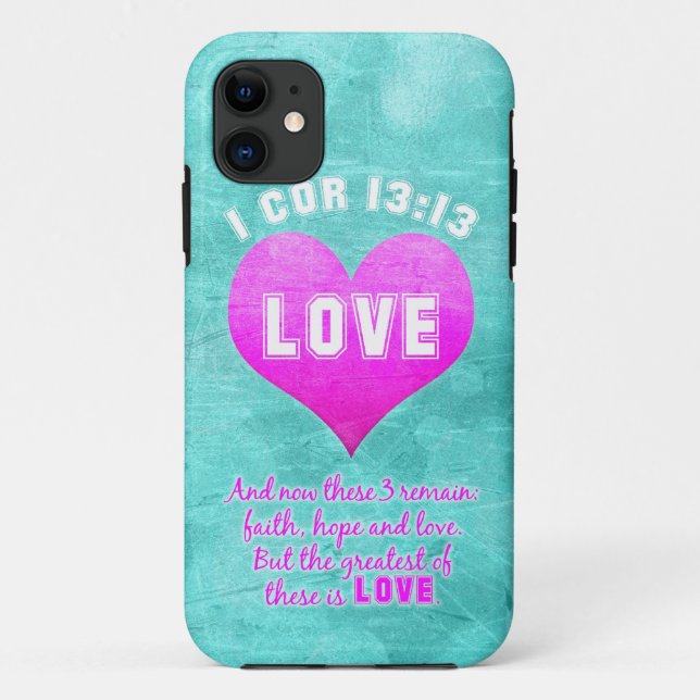 1 Herz-13:13 ist das bestste LIEBE Case-Mate iPhone Hülle (Rückseite)
