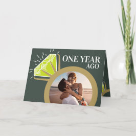 1. Hochzeitstag, jetzt Foto Karte