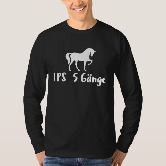 1 HP 5 speed horses T-Shirt (Vorderseite)