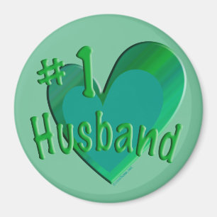 #1 Husband-Magnet Magnet