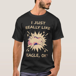 1 ICH MAG Beagle WIRKLICH SEHR T-Shirt