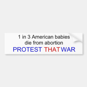 1 in 3 amerikanischen Babys die von der Autoaufkleber