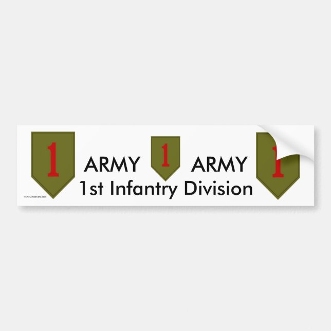 1. Inf Div. bs/1 Autoaufkleber (Vorne)
