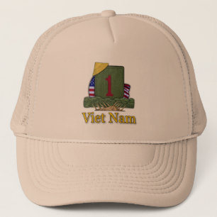 1. Infanterie-Division veterans vietnam vet Hat Truckerkappe