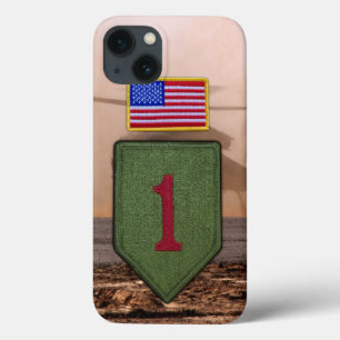 1. Infanterie große rote 1 Veteranen Case-Mate iPhone Hülle