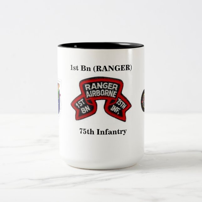 1. Infanterie-Tasse des Bn-Förster-75. Zweifarbige Tasse (Mittel)