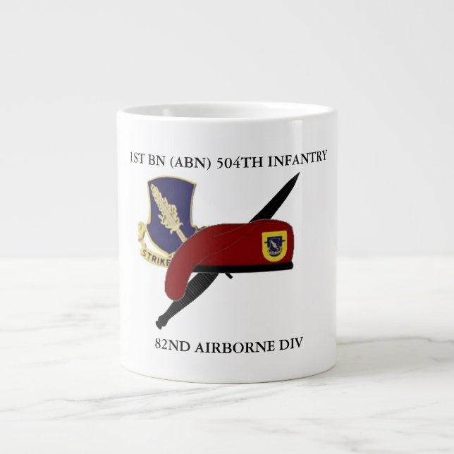 1. INFANTERIE-TUNNEL-BOHRWAGENTasse DES Jumbo-Tasse (Vorderseite)