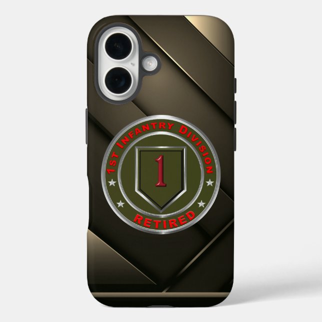 1. Infanterieabteilung Remüde Veteran iPhone 16 Hülle (Rückseite)