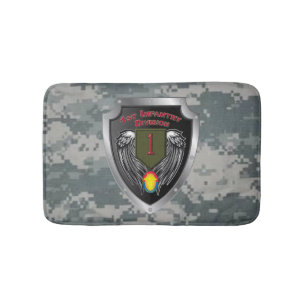 1. Infanteriediv "Big Red One" Badematte