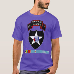 1. Infantry Co 2. ID SSI w KOREA SVC X T-Shirt