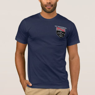 1. Ingenieur Battlion -1st Infanteriedivision T-Shirt