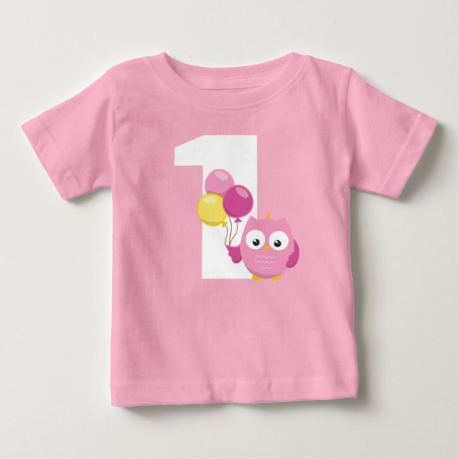 1 Jahr alt - Fine Jersey T - Shirt (Vorderseite)