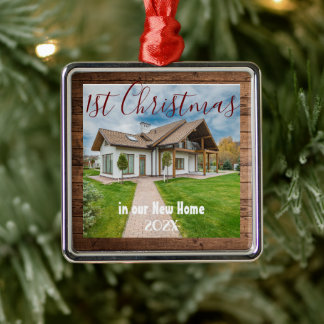 1. Jahr in unserer neuen Zuhause - Jahr - Personal Ornament Aus Metall