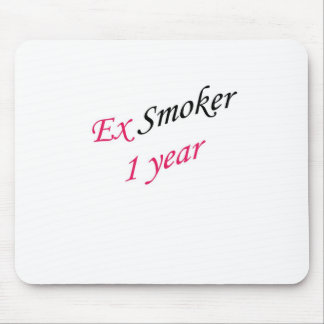 1-jähriger Exraucher Mousepad