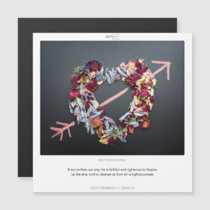 1 Jean 1:9 LES PROMESSES DE DIEU SCRIPIX Carte mag