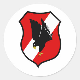 1.JG 1 RUNDER AUFKLEBER