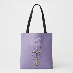 1 Johannes 4:16 Gott ist Liebe – Personalisierte c Tasche