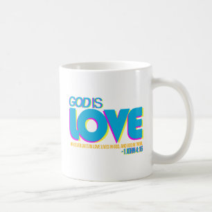 1 John-4:16 Kaffee-Tasse Kaffeetasse