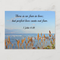 1 John 4:18 There is no fear in love; verbessertes