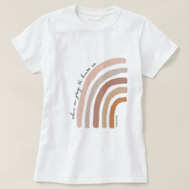 1 John 5:15 - Boho Rainbow T-Shirt