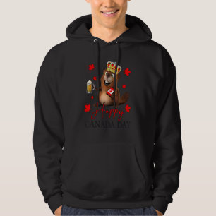 1. Juli Kanada Tag Biber Maple Leaf Bier Hoodie