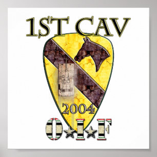 1. Kavallerie-Abteilung 2004 OIF Poster