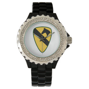 1. Kavallerie-Abteilungs-Logo-Uhr Armbanduhr