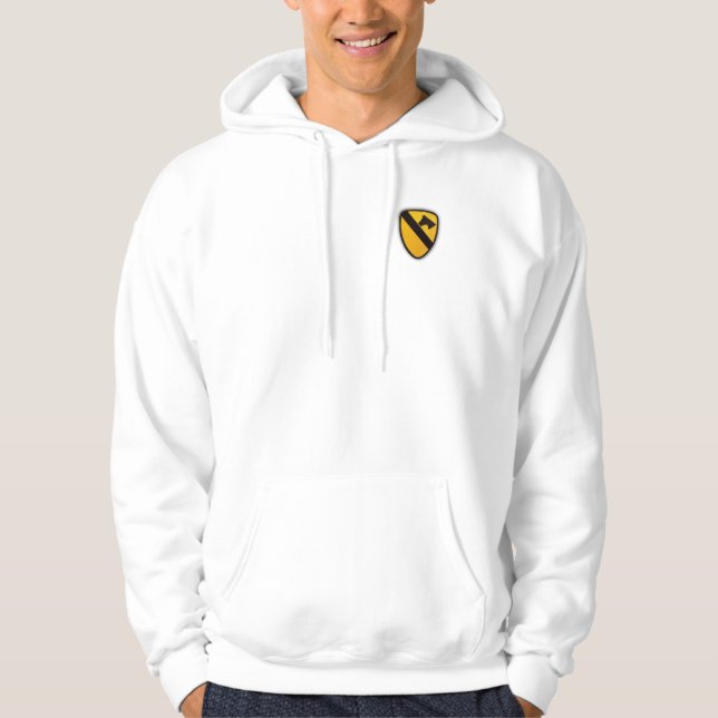 1. Kavallerie-Abteilungs-Luft Cav FleckenHoodie Hoodie (Vorderseite)