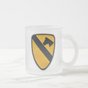 1. Kavallerie Air Cav Airmobile Fort Hood Veterane Mattglastasse