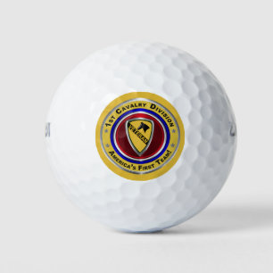 1. Kavallerie-Division Amerikas First Team Veteran Golfball