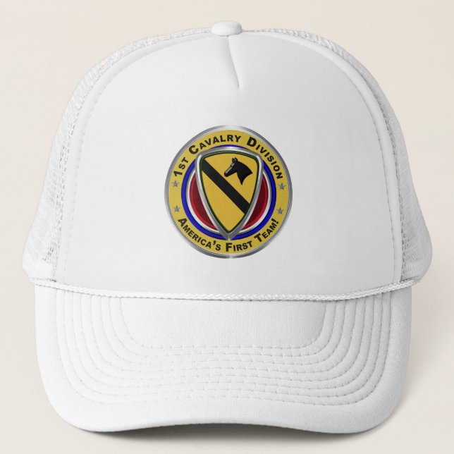 1. Kavallerie-Division   Truckerkappe (Vorderseite)
