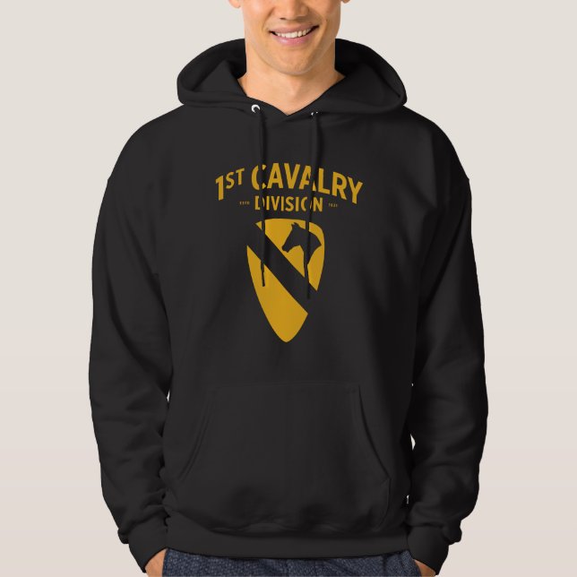 1. Kavallerieabteilung - Abzeichen des ersten Team Hoodie (Vorderseite)