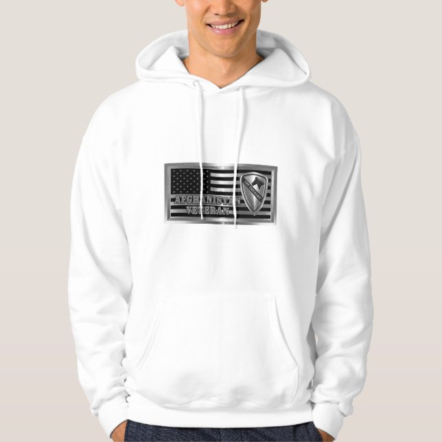 1. Kavallerieabteilung Afghanistan Veteran Hoodie (Vorderseite)