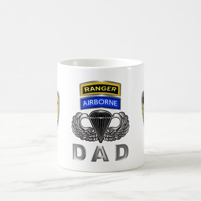 1. Kavallerieabteilung Ranger Im Flugzeug Vater Kaffeetasse (Mittel)