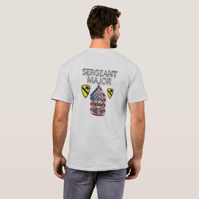 1. Kavallerieabteilung T-Shirt (Schwarz voll)