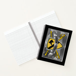 1. Kavalleriedivision 1. CAV Notizbuch