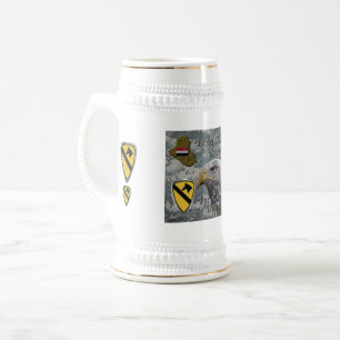 1. Kavalleriedivision – Irak-Veteran Bierglas