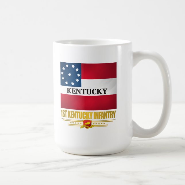 1. Kentucky Infantry Kaffeetasse (Rechts)