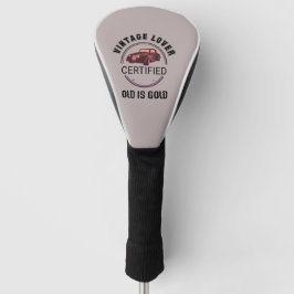 1.Kfz-Liebhaber Vintag Golf Headcover