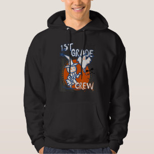1. Klasse Boo Crew Geist-Kürbis-Mann Halloween-Kos Hoodie