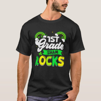 1. Klasse Lucky Lehrer 1. Kleeblatt St Patr T-Shirt