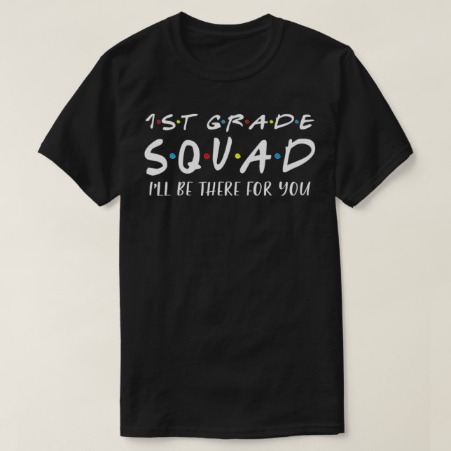 1. Klasse Platz ich bin für Sie Student wieder da T-Shirt (Design vorne)