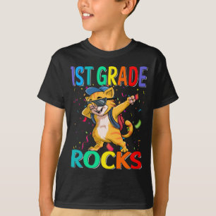 1. Klasse Rocks Zurück zum T - Shirt der Schule