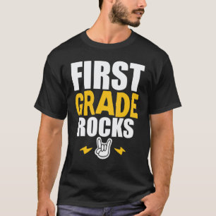 1. Klasse rockt   Zurück zur Schule Musiklehrer St T-Shirt
