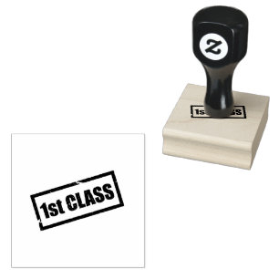 1. Klasse Top-Leistungs-Logo-Dokumentensiegel Schw Gummistempel