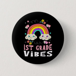 1. Klasse Vibes Schulkind 1. Tag zurück in die Sch Button