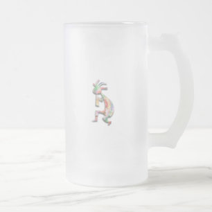 1 Kokopelli #49 Mattglas Bierglas