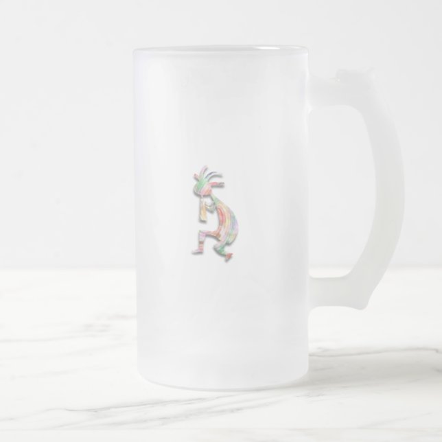 1 Kokopelli #49 Mattglas Bierglas (Rechts)