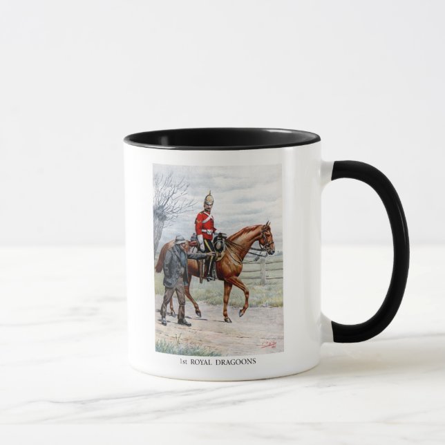 1. Königliche Dragoner Tasse (Rechts)