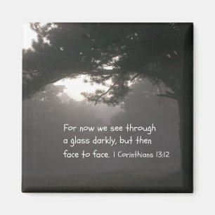 1 Korinther 13:12 Magnet